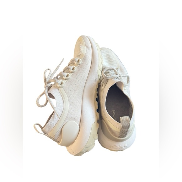 Allbirds Trail Runner SWT Lace Up Athletic Running Shoe Womens Size 10 White - Picture 8 of 15